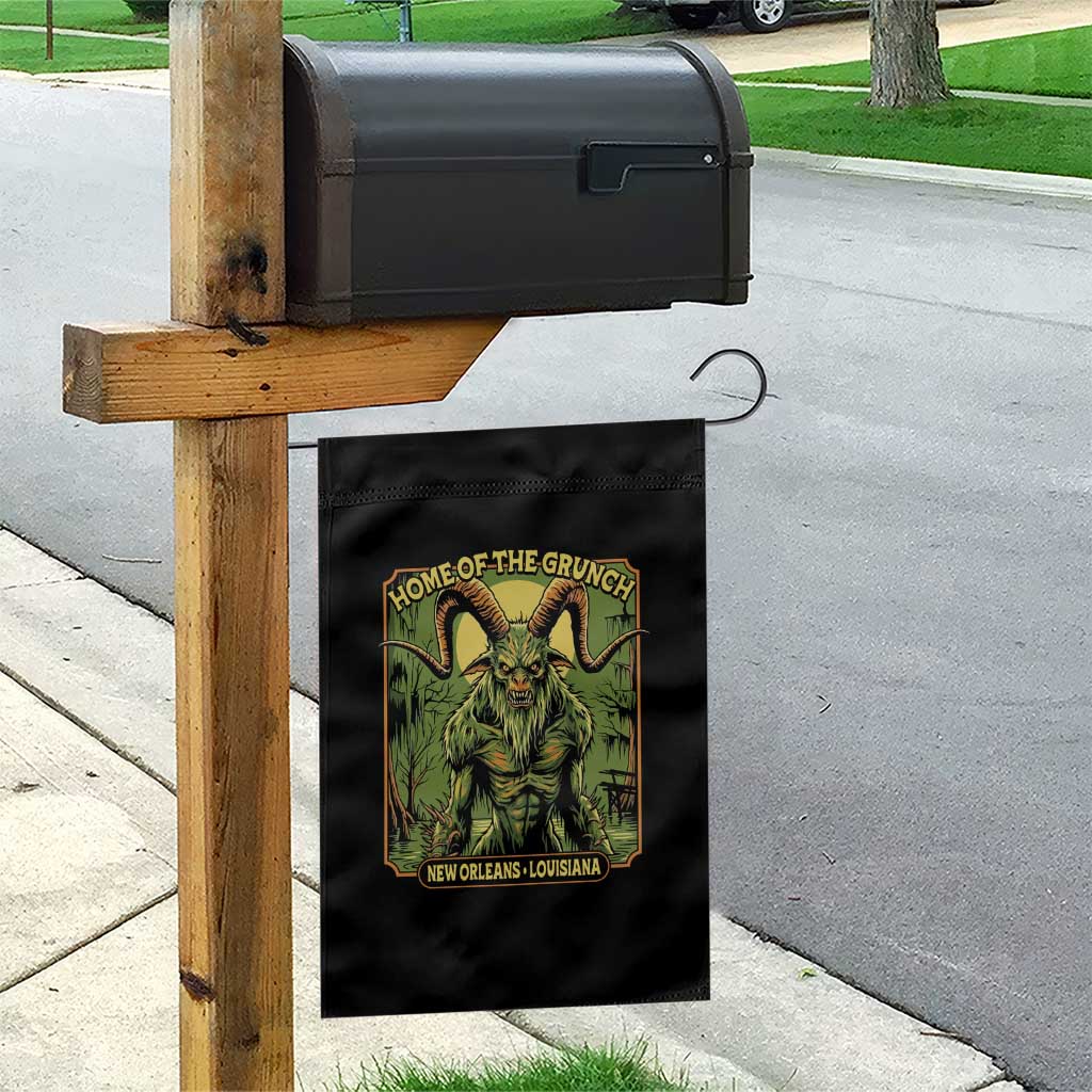Grunch Road Monster Garden Flag Home Of The Grunch Nola Louisiana TS11 Print Your Wear