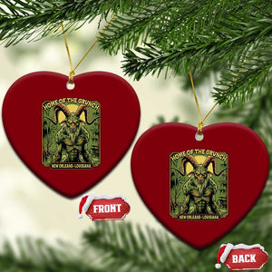 Grunch Road Monster Ceramic Ornament Home Of The Grunch Nola Louisiana TS11 Print Your Wear