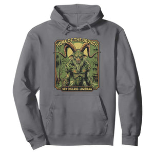 Grunch Road Monster Hoodie Home Of The Grunch Nola Louisiana TS11 Charcoal Print Your Wear