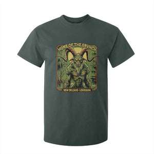 Grunch Road Monster T Shirt For Kid Home Of The Grunch Nola Louisiana TS11 Dark Forest Green Print Your Wear
