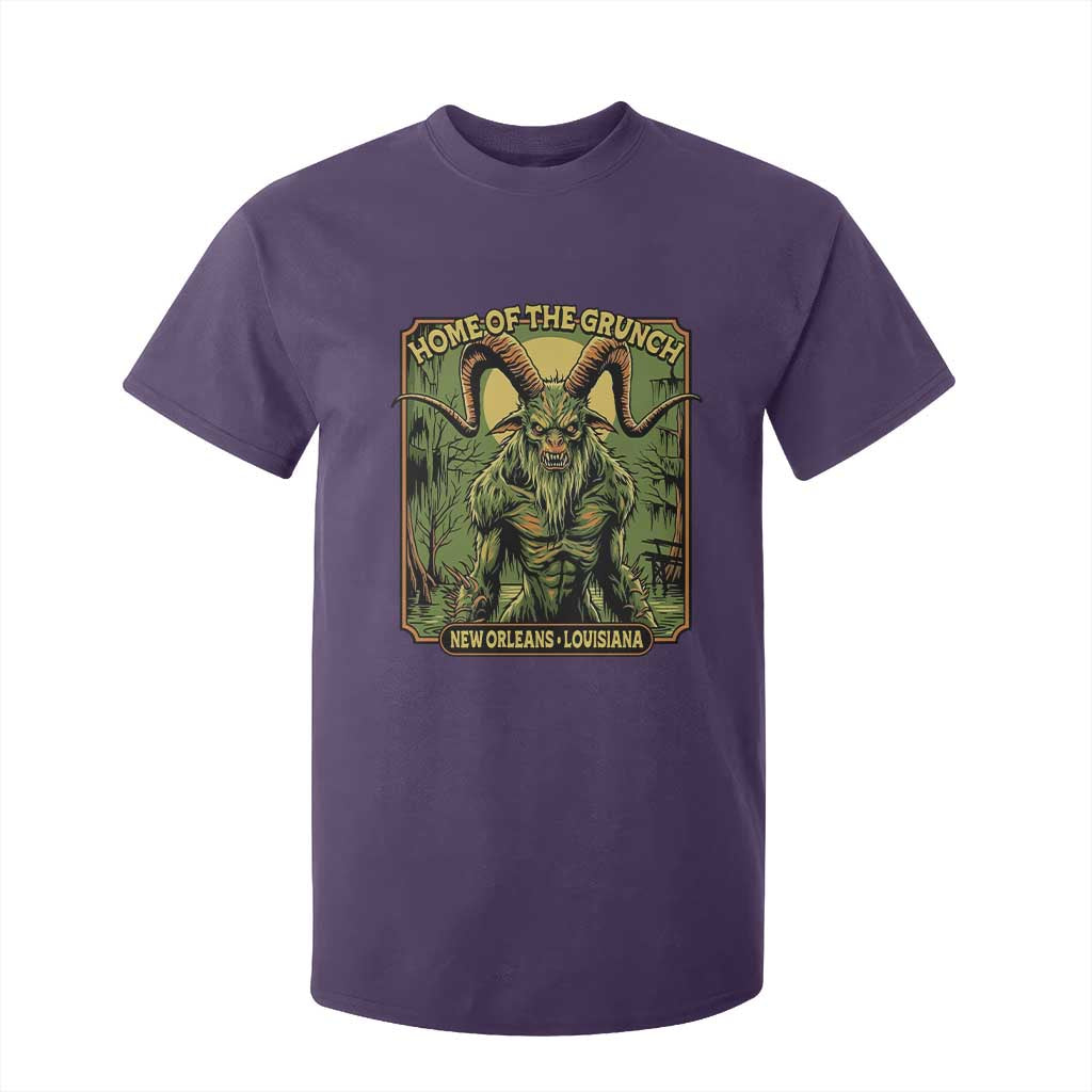 Grunch Road Monster T Shirt For Kid Home Of The Grunch Nola Louisiana TS11 Purple Print Your Wear