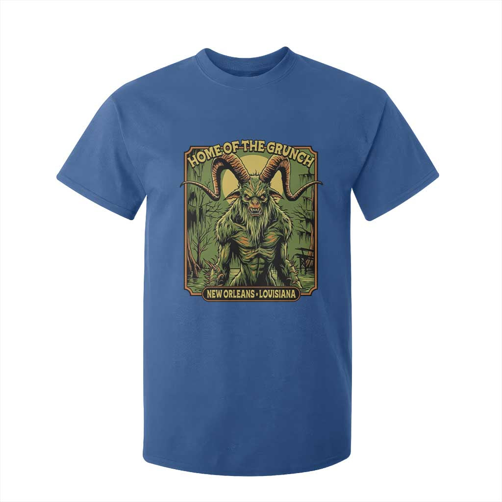 Grunch Road Monster T Shirt For Kid Home Of The Grunch Nola Louisiana TS11 Royal Blue Print Your Wear