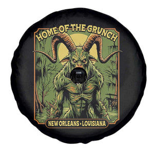 Grunch Road Monster Spare Tire Cover Home Of The Grunch Nola Louisiana TS11 Print Your Wear