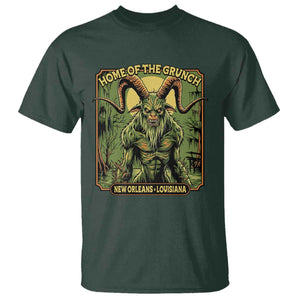 Grunch Road Monster T Shirt Home Of The Grunch Nola Louisiana TS11 Dark Forest Green Print Your Wear