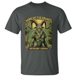 Grunch Road Monster T Shirt Home Of The Grunch Nola Louisiana TS11 Dark Heather Print Your Wear