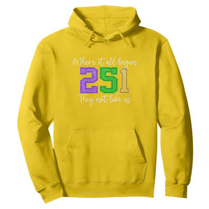 251 Mardi Gras Mobile Alabama Hoodie Where It All Began Fat Tuesday Carnival Glitter Print TS11 Daisy Print Your Wear