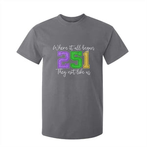 251 Mardi Gras Mobile Alabama T Shirt For Kid Where It All Began Fat Tuesday Carnival Glitter Print TS11 Charcoal Print Your Wear