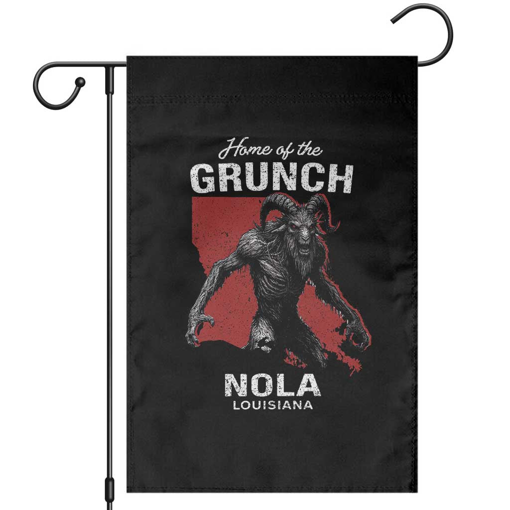 Home Of The Grunch Nola Louisiana Garden Flag New Orleans Urban Legend TS11 Black Print Your Wear