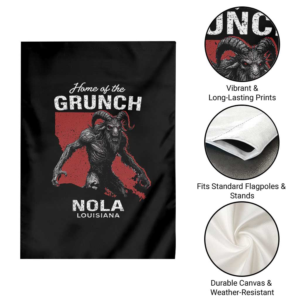 Home Of The Grunch Nola Louisiana Garden Flag New Orleans Urban Legend TS11 Print Your Wear