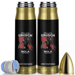 Home Of The Grunch Nola Louisiana Bullet Tumbler New Orleans Urban Legend TS11 Black Print Your Wear