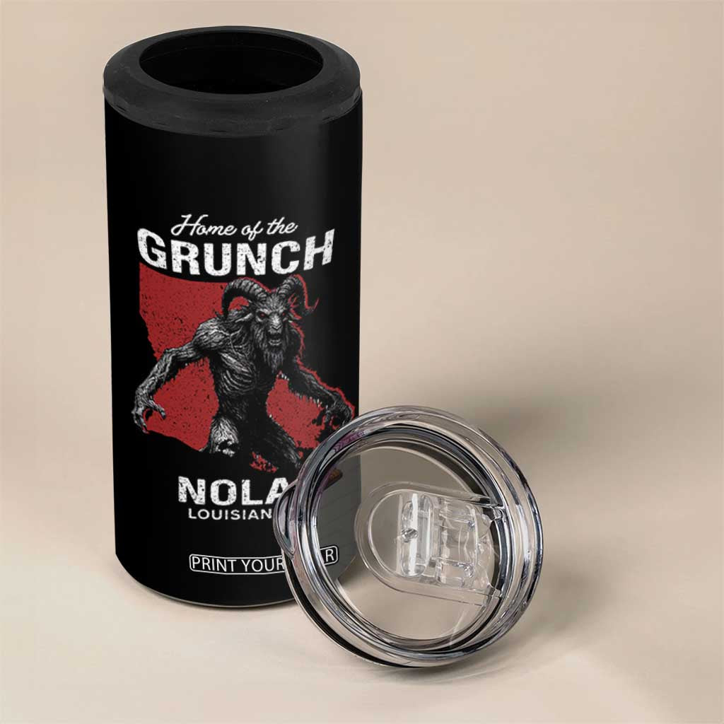 Home Of The Grunch Nola Louisiana 4 in 1 Can Cooler Tumbler New Orleans Urban Legend TS11 Print Your Wear
