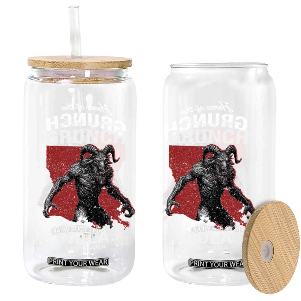 Home Of The Grunch Nola Louisiana Glass Can New Orleans Urban Legend TS11 Print Your Wear