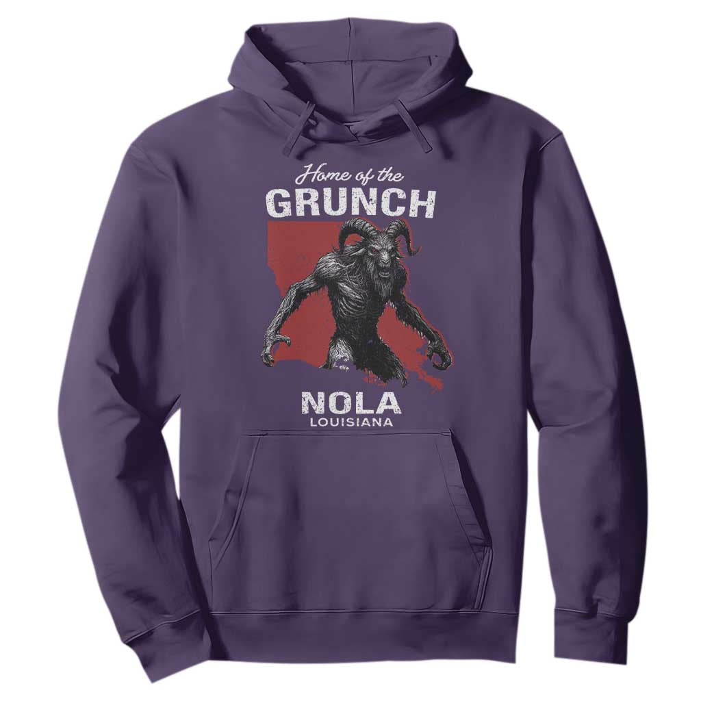 Home Of The Grunch Nola Louisiana Hoodie New Orleans Urban Legend TS11 Purple Print Your Wear