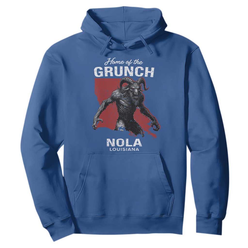 Home Of The Grunch Nola Louisiana Hoodie New Orleans Urban Legend TS11 Royal Blue Print Your Wear
