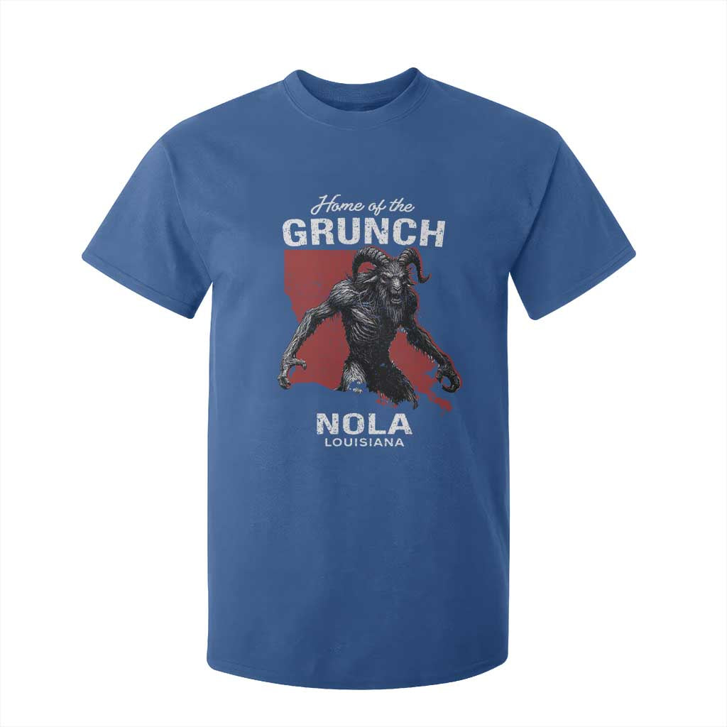 Home Of The Grunch Nola Louisiana T Shirt For Kid New Orleans Urban Legend TS11 Royal Blue Print Your Wear