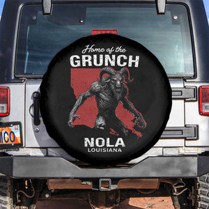 Home Of The Grunch Nola Louisiana Spare Tire Cover New Orleans Urban Legend TS11 No hole Black Print Your Wear