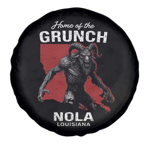 Home Of The Grunch Nola Louisiana Spare Tire Cover New Orleans Urban Legend TS11 Print Your Wear