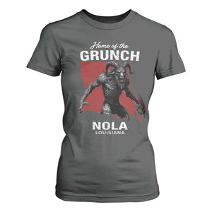 Home Of The Grunch Nola Louisiana T Shirt For Women New Orleans Urban Legend TS11 Dark Heather Print Your Wear