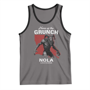 Home Of The Grunch Nola Louisiana Tank Top New Orleans Urban Legend TS11 Deep Heather Black Print Your Wear