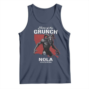Home Of The Grunch Nola Louisiana Tank Top New Orleans Urban Legend TS11 Navy Print Your Wear