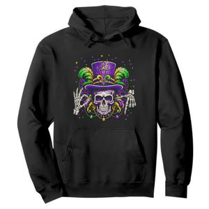 Mardi Gras Skull 67 Six Seven Meme New Orleans Witch Doctor Voodoo Hoodie TS11 Black Print Your Wear