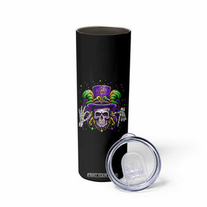 Mardi Gras Skull 67 Six Seven Meme New Orleans Witch Doctor Voodoo Skinny Tumbler TS11 Print Your Wear