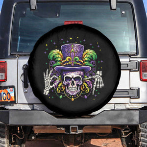 Mardi Gras Skull 67 Six Seven Meme New Orleans Witch Doctor Voodoo Spare Tire Cover TS11 No hole Black Print Your Wear