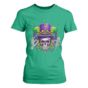 Mardi Gras Skull 67 Six Seven Meme New Orleans Witch Doctor Voodoo T Shirt For Women TS11 Irish Green Print Your Wear