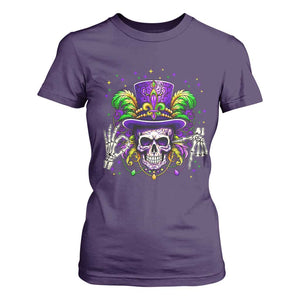 Mardi Gras Skull 67 Six Seven Meme New Orleans Witch Doctor Voodoo T Shirt For Women TS11 Purple Print Your Wear