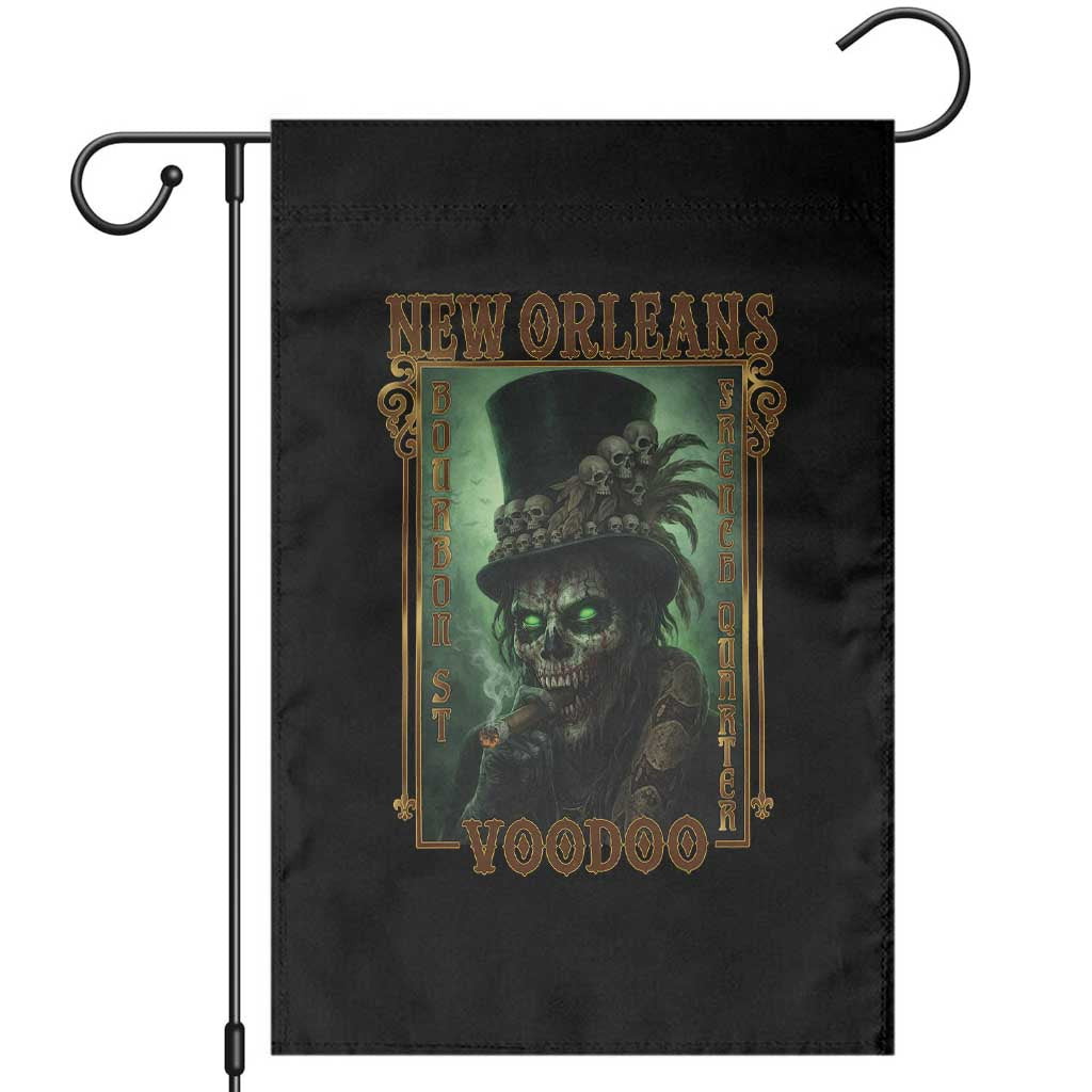 New Orleans Voodoo Garden Flag Bourbon Street French Quarter Creepy Occult Lover TS11 Black Print Your Wear