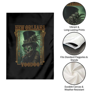 New Orleans Voodoo Garden Flag Bourbon Street French Quarter Creepy Occult Lover TS11 Print Your Wear