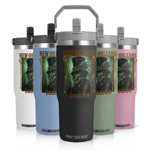 New Orleans Voodoo Flip Straw Tumbler Bourbon Street French Quarter Creepy Occult Lover TS11 Print Your Wear