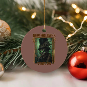 New Orleans Voodoo Ceramic Ornament Bourbon Street French Quarter Creepy Occult Lover TS11 1pc Mocha Print Your Wear