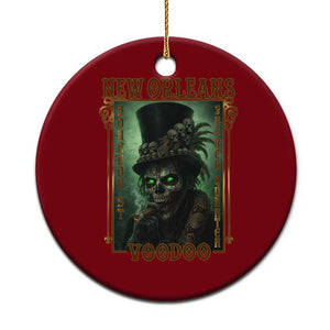 New Orleans Voodoo Ceramic Ornament Bourbon Street French Quarter Creepy Occult Lover TS11 1pc Red Print Your Wear