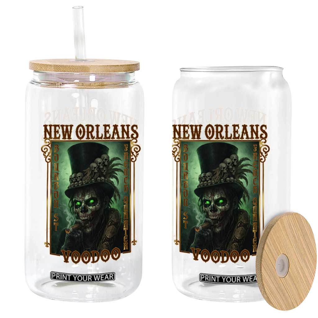 New Orleans Voodoo Glass Can Bourbon Street French Quarter Creepy Occult Lover TS11 Print Your Wear