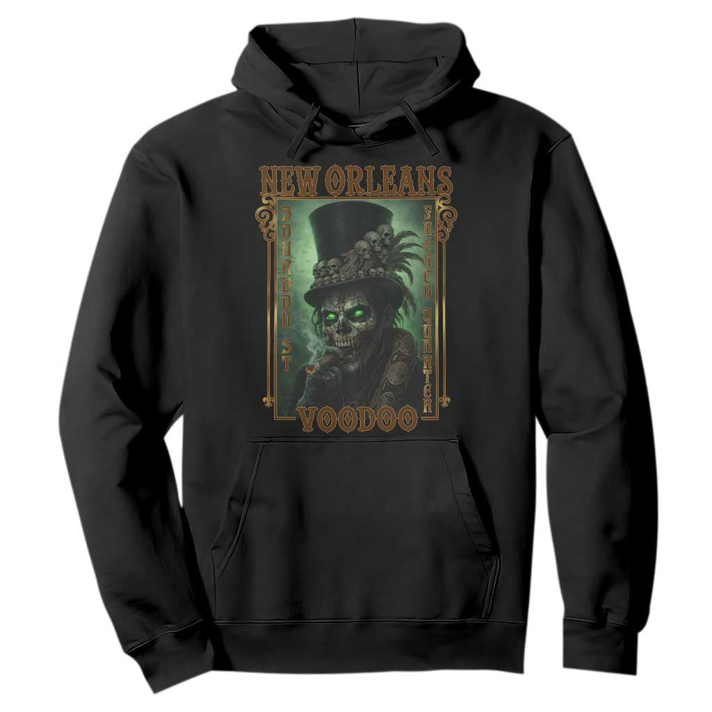 New Orleans Voodoo Hoodie Bourbon Street French Quarter Creepy Occult Lover TS11 Black Print Your Wear