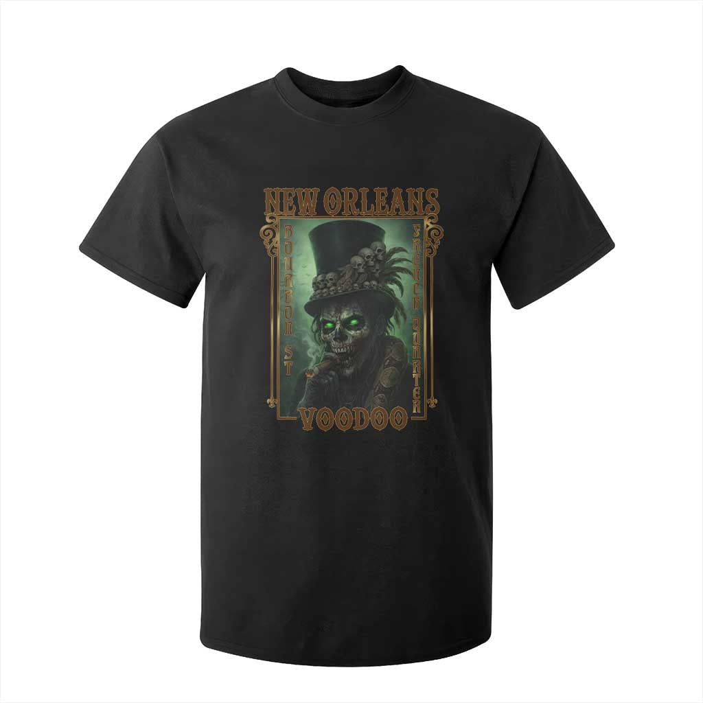 New Orleans Voodoo T Shirt For Kid Bourbon Street French Quarter Creepy Occult Lover TS11 Black Print Your Wear