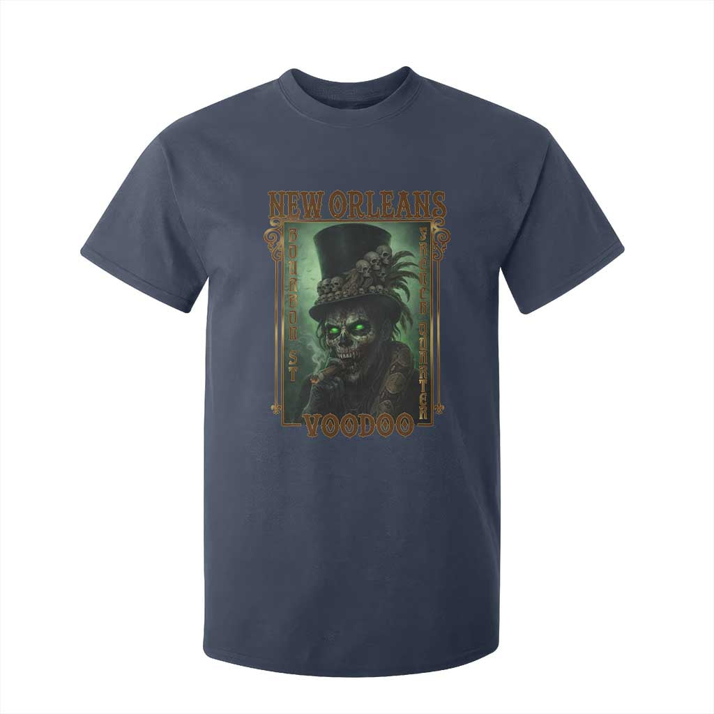 New Orleans Voodoo T Shirt For Kid Bourbon Street French Quarter Creepy Occult Lover TS11 Navy Print Your Wear
