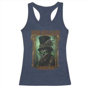 New Orleans Voodoo Racerback Tank Top Bourbon Street French Quarter Creepy Occult Lover TS11 Navy Print Your Wear