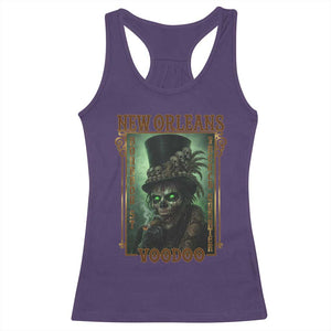 New Orleans Voodoo Racerback Tank Top Bourbon Street French Quarter Creepy Occult Lover TS11 Purple Print Your Wear
