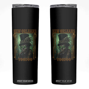 New Orleans Voodoo Skinny Tumbler Bourbon Street French Quarter Creepy Occult Lover TS11 Black Print Your Wear