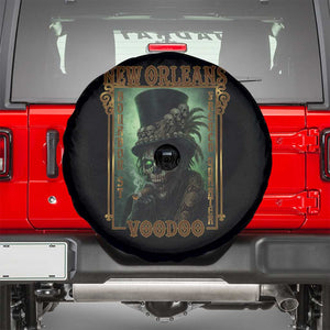 New Orleans Voodoo Spare Tire Cover Bourbon Street French Quarter Creepy Occult Lover TS11 Black Print Your Wear
