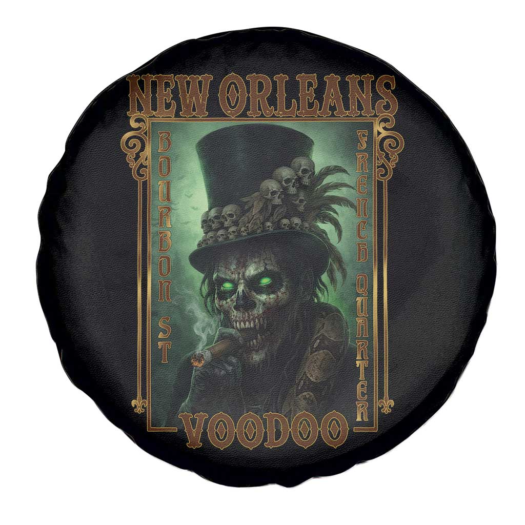 New Orleans Voodoo Spare Tire Cover Bourbon Street French Quarter Creepy Occult Lover TS11 Print Your Wear