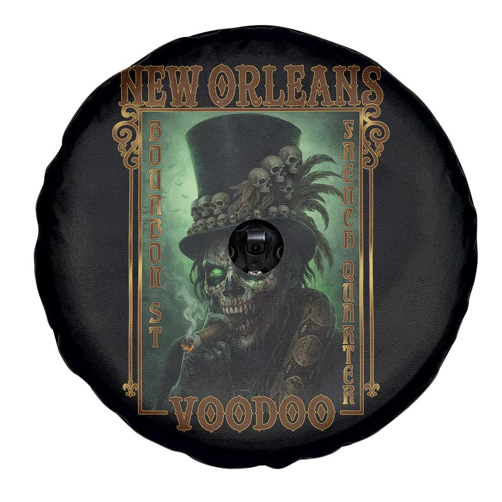 New Orleans Voodoo Spare Tire Cover Bourbon Street French Quarter Creepy Occult Lover TS11 Print Your Wear