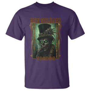 New Orleans Voodoo T Shirt Bourbon Street French Quarter Creepy Occult Lover TS11 Purple Print Your Wear