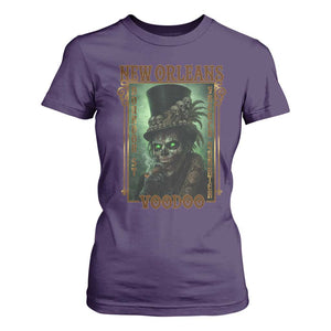 New Orleans Voodoo T Shirt For Women Bourbon Street French Quarter Creepy Occult Lover TS11 Purple Print Your Wear