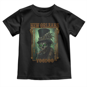 New Orleans Voodoo Toddler T Shirt Bourbon Street French Quarter Creepy Occult Lover TS11 Black Print Your Wear