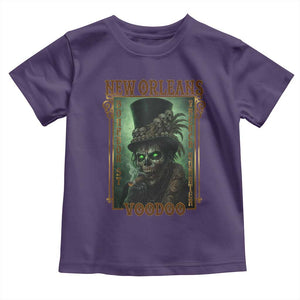 New Orleans Voodoo Toddler T Shirt Bourbon Street French Quarter Creepy Occult Lover TS11 Purple Print Your Wear