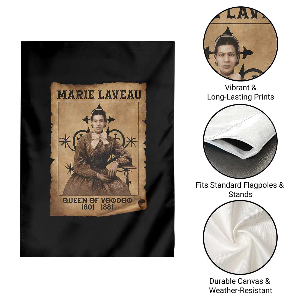 Marie Laveau Garden Flag Queen Of Voodoo New Orleans Hoodoo Rootwork TS11 Print Your Wear
