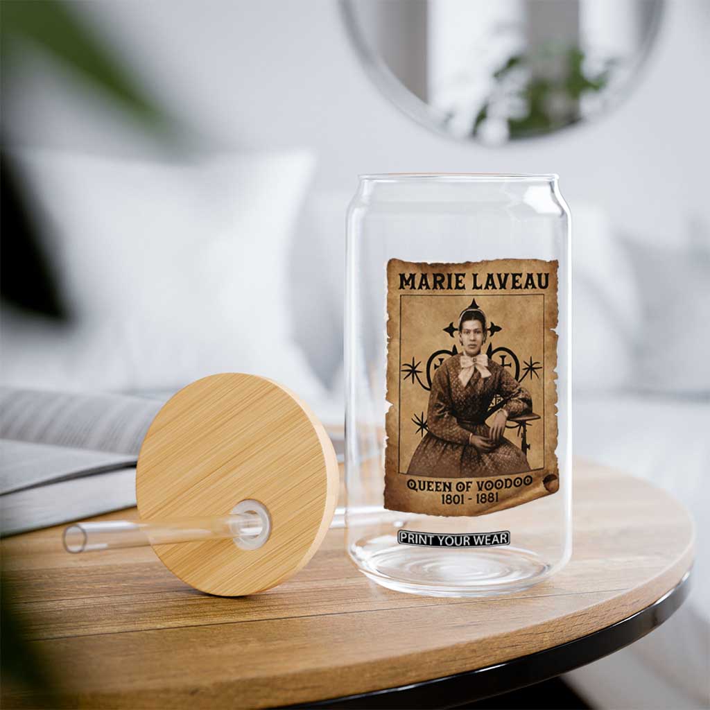 Marie Laveau Glass Can Queen Of Voodoo New Orleans Hoodoo Rootwork TS11 Print Your Wear